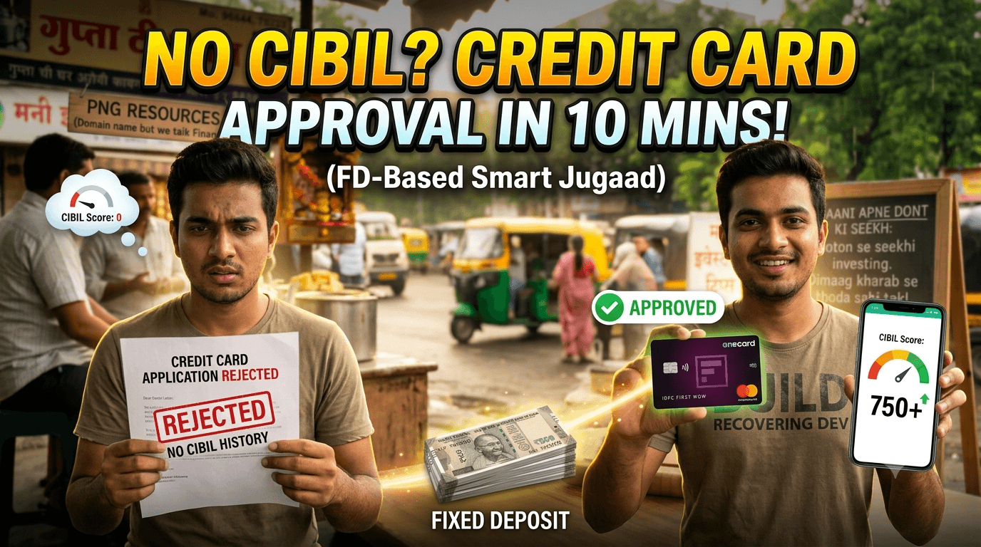 No CIBIL? No Problem: How to Get Your First Credit Card in 10 Minutes 